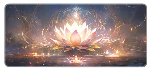 HGVDHS Tapis de Souris Anime Grand écran de Souris 900X400mm Parfait précision et Vitesse Tapis de Souris de Jeu Imprime en 3D Tapis de Souris en Caoutchouc antidérapant pour PC Bureau