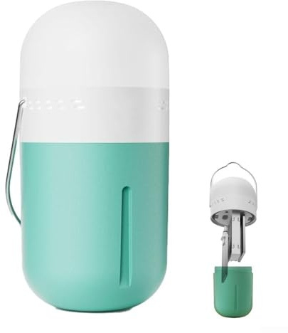 Tragbare Kochsalz-Lampe, leichtes Kapsel-Design, batteriefreies Backup-Licht für Camping und Stromausfälle