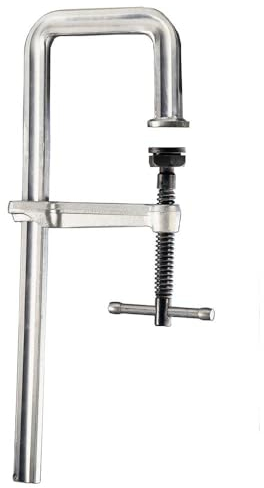 Lever Step-Over J Clamp, 12 in, Ergo
