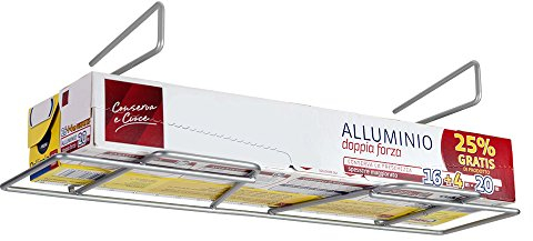Metaltex Wrap 364933095 Foil Holder 33 x 12 x 9 cm Silver