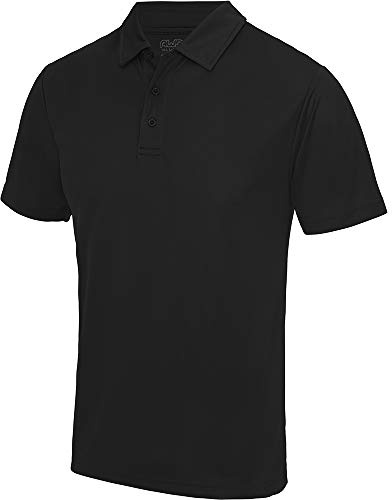 Just Cool Mens Plain Sports Polo Shirt