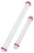 Praknu 2 Ausrollstab mit Abstandshalter 43 + 22cm - Antihaft - Spülmaschinenfest - Fondant Rollstab mit Distanzscheiben