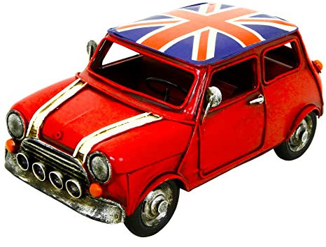 Kreatif Kraft 84101 British Car Metal Ornament