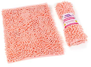 InstaLocker Teppich für Schulspind – Spind Teppiche für Mädchen – 100 % Mikrofaser, Shaggy-Stil Spind Teppiche – 29,2 x 44,5 cm, rechteckiger Spind-Teppich mit rutschfester Unterseite – Dekor-Zubehör