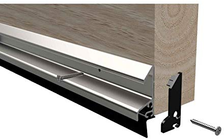 Stormguard XRD Silver Door Rain Deflector 914mm Seal Water Weather Bar Drip Board UPVC Timber