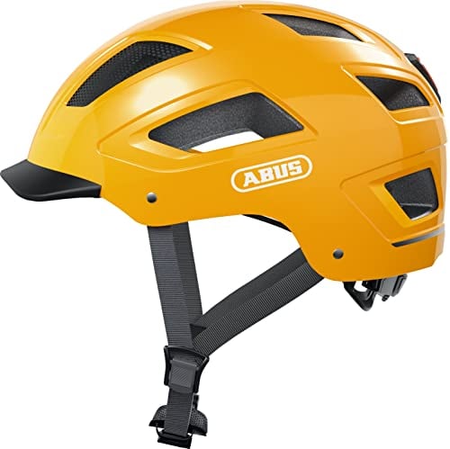 ABUS HYBAN 2.0 Fahrradhelm, Gelb (icon Yellow), M