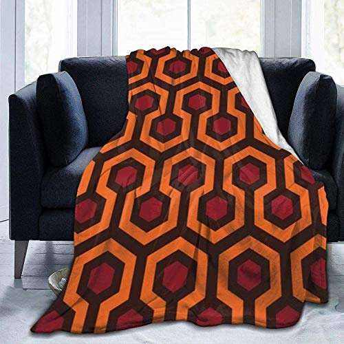 GHYUIPP Wohn-Kuscheldecken,Tolles Geschenk für Weihnachten, Neujahr, Feiertage, Geburtstag Shining Overlook Hotel Ultra-Soft Micro Fleece Decke Sofa Reise Bettwäsche Blanket-As_Pic_80x60Inch