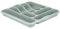 JMS we create smile Large Silver Sage Colour 7 Compartment Plastic Cutlery Holder Tray Drawer Organiser Rack