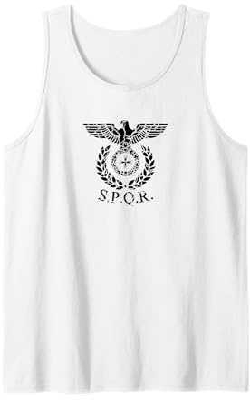 SPQR Eagle Standard Emblem des römischen Reiches Tank Top