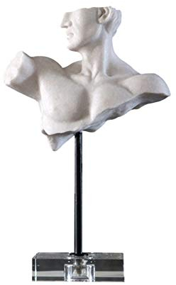 YTOOZ Art-Deco-Statue, Charakter-Torso, männliche Büste, Skulptur, Heimkunst, Dekoration, Charakter, Dekoration, Handwerk, Geschenk
