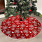 Mateju Weihnachtsbaum Rock Weihnachtsbaumdecke Groß Tannenbaum Unterlage Rund Christbaumdecke Christbaumständer Teppich Baumdecke für Weihnachtsdeko Neujahr Party (Weihnachtsstrümpfe,90cm)