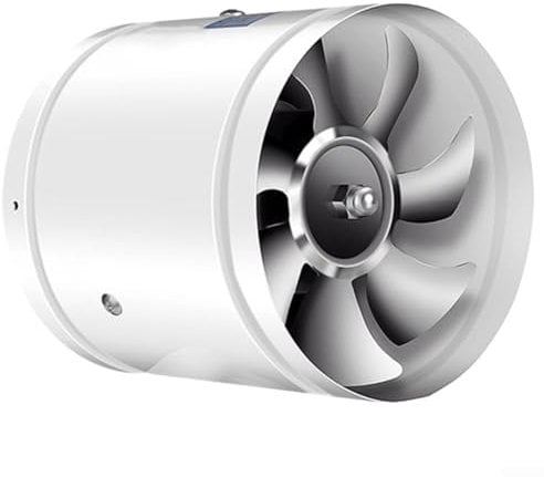 Powerful 150mm Extractor Fan, All metal Reinforced, Two way Air Supply(white)
