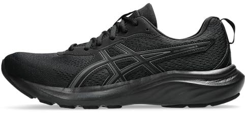 ASICS Gel-Contend 9, Sneaker Hombre, Negro/Gris Grafito, 43.5 EU