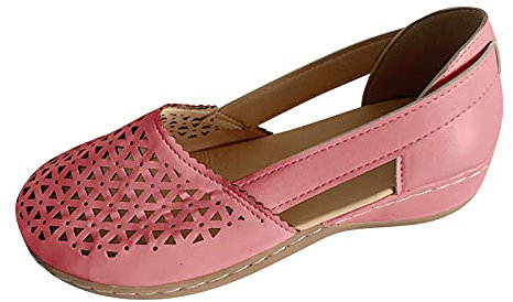 Orthopädische Sandalen Damen Sommer - Transparent Offene Sandaletten mit Blockabsatz Open Toe Wedges Mesh Strandsandalen Leichte Rutschfest Sandals Günstig Badeschlappen