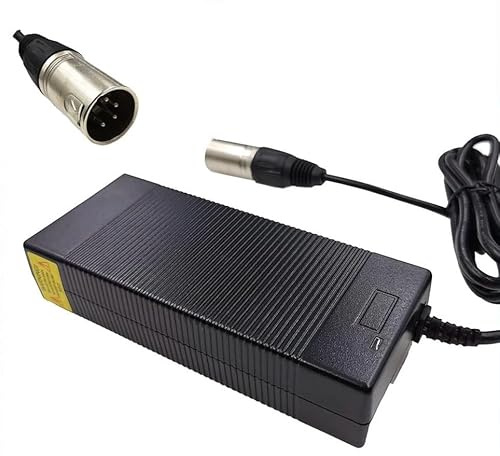 Top Chargeur * Chargeur Secteur Sortie Output DC 29.4V 3A 3000mA 88.2W Certification CE Li-ION Battery Charger Connecteur: XLR 4 Broches Remplace Alimentation 29.4V 500mA / 1A / 2A / 2,5A / 3A / 4A