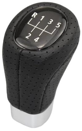 Universal Schaltknäufe Leder Schalthebel Auto Für BM&W M Sport Für BM&W 1' 3' E81 E82 E90 E91 E92 5/6 Geschwindigkeit Auto Schaltknauf Kopf Leder Stick Shifter Hebel Handball(5 Speed)