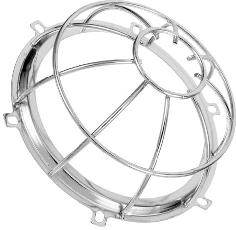 Hohopeti Rauchmelderabdeckung Aus Metall Zum Schutz Vor Stößen Abdeckung Für Rauchmelder Zur Dekoration Einfache Installation Für Wohn Und Geschäftsbereiche