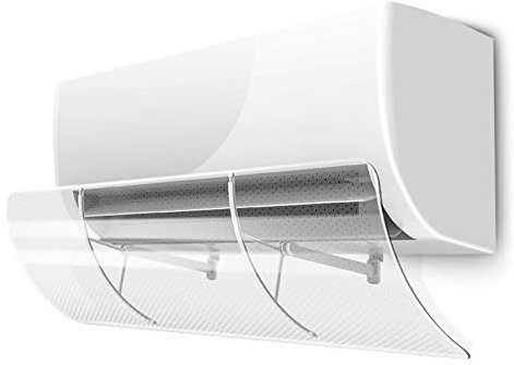NSTVVEE Aire Acondicionado de Pared, Parabrisas, antiviento, Deflector de Salida de Aire frío.
