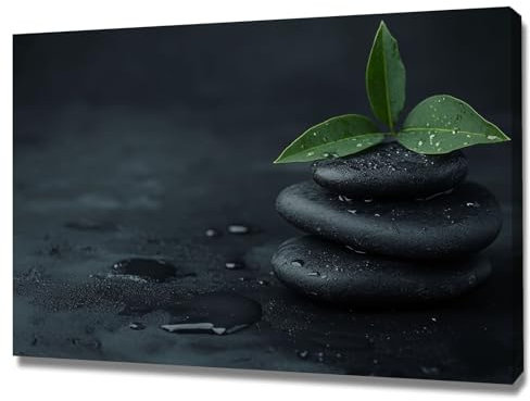 DunPei Quadri Moderni Soggiorno Calcolo Poster Da Parete Decorazioni Muro Salotto Quadro Stampe Su Tela per la casa(nero)-60x90cm Incorniciato