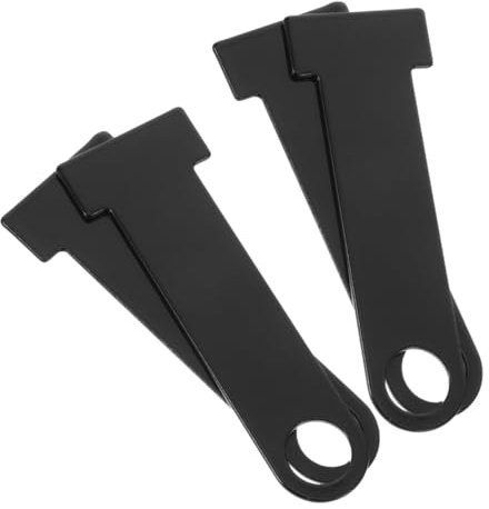 Cabilock 4pcs Lock Helmet Accessories Motorcycle Helmet Ring Locks Strap Ring Motorcycle Gear for Security