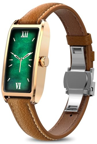 findtime Fitness Tracker Damen Elegant Schrittzähler Uhr Smartwatch Damen Activity Trackers mit Schlaftracker Herzfrequenzmesser Kalorie Distanz-Tracking