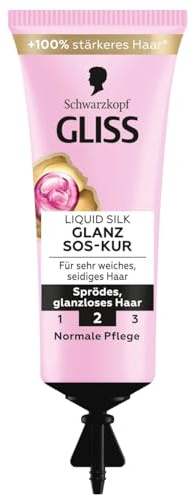 20er Pack - Gliss Kur Soforthilfe Intensiv-Kur - Liquid Silk - 15 ml