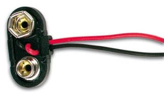 Velleman CONTACT A PRESSION POUR 1 PILE 9V (TYPE T)
