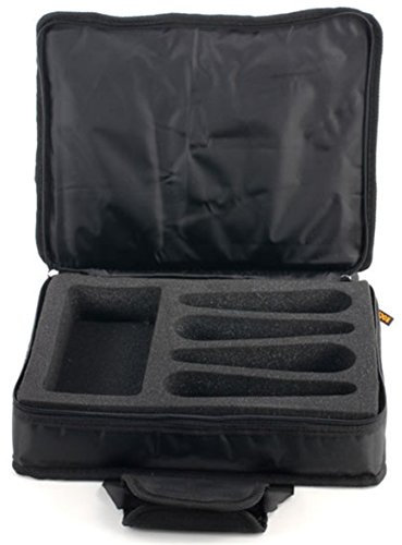 Bolsa de transporte 23204 rB b bolsa de micrófono negro