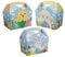 MustBeBonkers 10 Easter Parade Egg Hunt Bunny Chick Carry Meal Bag Boxes - Kids Party Food Box