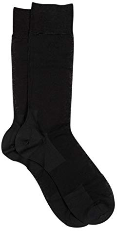ZD ZERO DEFECTS | Kurze Executive-Socken für Herren | Mercerisierte Buamwolle, hervorragende Haltbarkeit | Größe: Einheitsgröße - Farbe: Schwarz