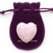 Polar Jade Handgeschnitztes Puffherz aus 100% natürlichen Kristallsteinen für Chakra-Energieheilung, Meditation, Massage und Dekoration