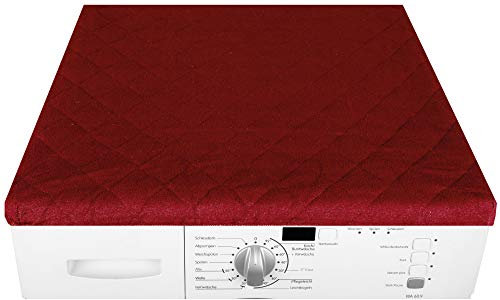 Bestgoodies Trockner und Waschmaschinenbezug 60x60cm in (Rot)