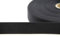 Köperband | Nahtband | 100% Baumwolle | Farb und Größenauswahl (schwarz, 25mm)