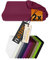 npluseins 2er Pack Spannbezüge für Nackenkissen Gesundheitskissen 959.1234, M, 35-40x55-60 cm, Bordeaux