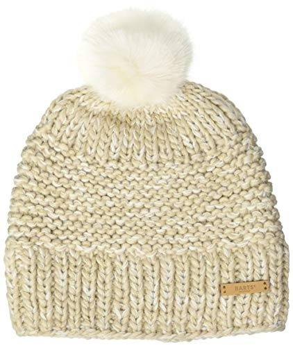 Barts Damen Rykee Beanie Wintermütze, Weiss, Uni