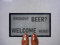 Artisan Kiss Grey Nylon Door Floor Mat Anti Slip Backing 70x40cm Gifts Presents Wedding Novelty (70 x 40 cm, Brought Beer Welcome Here)