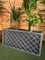 Shop4allsorts Lazio Trough Patio Planter Garden Plastic Flower Pot Pewter Grey 70cm x 33cm