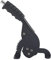 Joyzan ATV Handbremse, Vorderer Bremshebel Aus Stahllegierung Universelle Passend Für Go Kart Buggy Motorrad Dirt Drittes Rad Elektrofahrzeug Lenker Modifizierte Ersatzhandbremse Bremskupplungshebel
