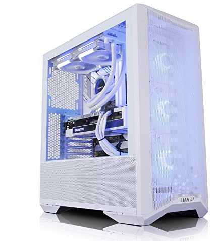 ADMI Gaming PC: AMD Ryzen 7 5800X CPU | NVIDIA GeForce RTX 4070 Ti | 16GB 3600MHz LPX | ASUS B550 Plus | 1TB gen4 NVME | Lian Li Lancool II Mesh C White | Windows 11