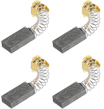 PATIKIL 4 Stück Kohlebürsten 20x10x5mm für Elektromotor Elektrowerkzeug Winkelschleifer Tisch Säge Ersatz Reparatur