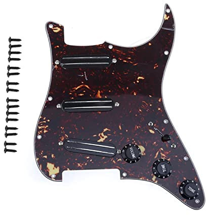 11-Loch SSS Prewired Loaded Pickguard Pickups Für Fender Für Strat Prewired Pickup Pickguard