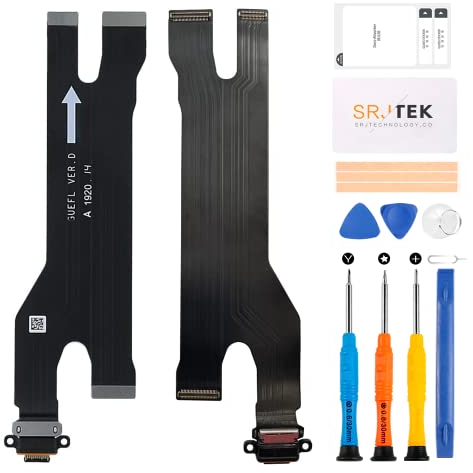 SRJTEK Für Huawei P30 Pro Dock Connector Ersatz P30 PRO Ladeanschluss VOG-L29 Kopfhöreranschluss VOG-L09 mit Mikrofon/Audio-Buchse/Antennen-Ersatz-Reparatur-Sets