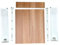 Panoroof Pre-Built Kitchen Cabinet Base Standard Drawer Boxes - Multiple Widths to Choose from - All 400mm Deep (Rosewood, 400mm)