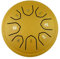 YXRRVING Buddha Stones Mini Steel Tongue Drum, 8 Note Worry Free Drum, 11,4 cm Handpan Drum, Percussion Handpan Drum Kit for Meditation Entertainment Musical Education