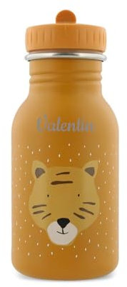 Ma Fabrique Perso - Gourde Métallique (350mL) - Enfant - Personnalisable (Tigre)