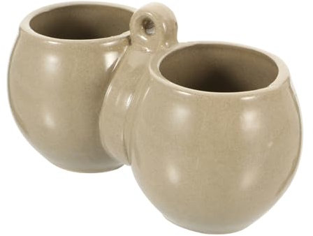 Garneck Tidy Kitchen Gewürzdose - Gewürzbox & Salzdose - Multifunktionales Küchenzubehör - Keramik-gewürzbehälter Für Salz Chili Pfeffer - Kompaktes Und Praktisches Für