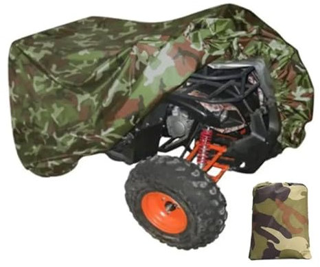 Motorradabdeckung Motorradabdeckung Fahrradkoffer Zelt wasserdichte Bikerabdeckung wasserdichte Motorradabdeckung Quad ATV Fahrzeug Roller(XXL)
