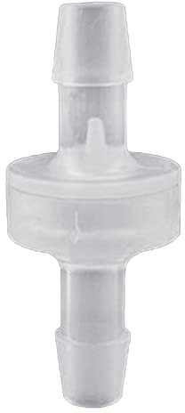 Meiliyizu Rückschlagventil, 3/4/6 mm Rücklauf für Wasser, Öl, Luft