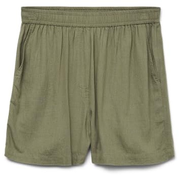 VERO MODA Damen Vmthea Mw Shorts WVN Noos