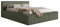 Selsey Polsterbett 180 x 200 cm Doppelbett Gepolstertes Bett Bettgestell Mit Stauraum Und Kopfteil Weicher Cord Stoff Khaki Affolio